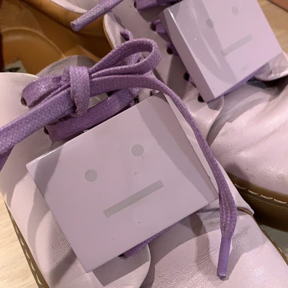 Acne studio lavender purple sneakers sz37 - Picture 3 of 7